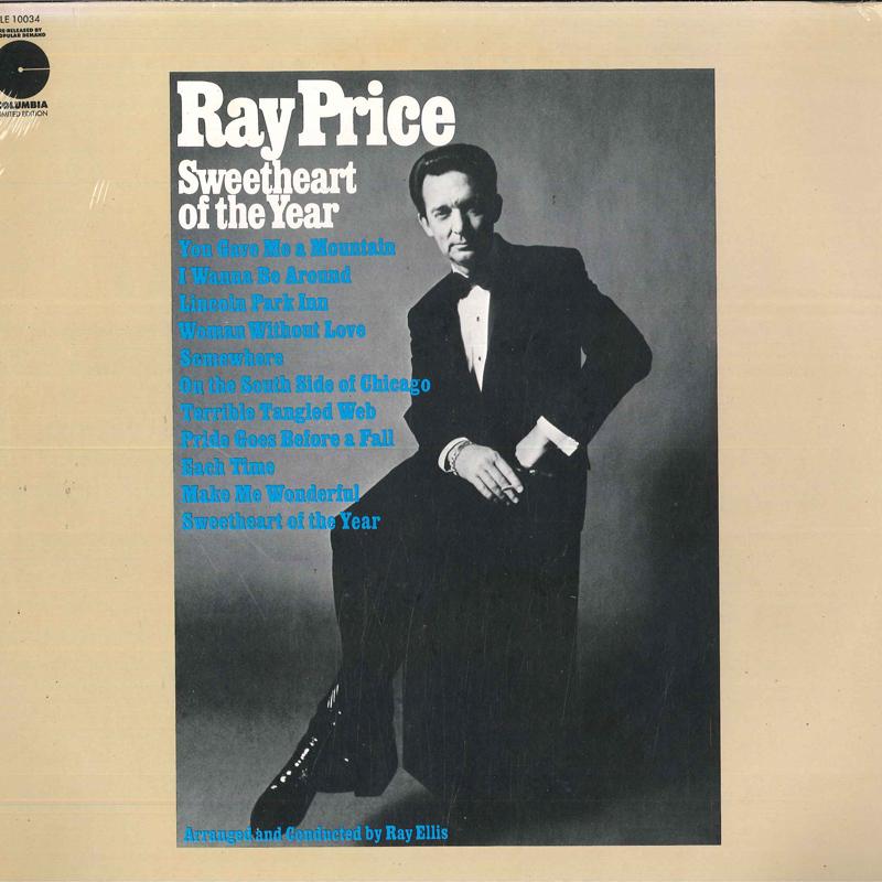 

LP Record RAY PRICE - Sweetheart Of The Year LE10034 Columbia Limite US Folk Used