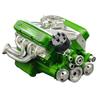 Garage Display Piece Resin V8 Engine Model Statue for Car Enthusiasts Small-block Engine Figurine Collectible Gift for Adults
