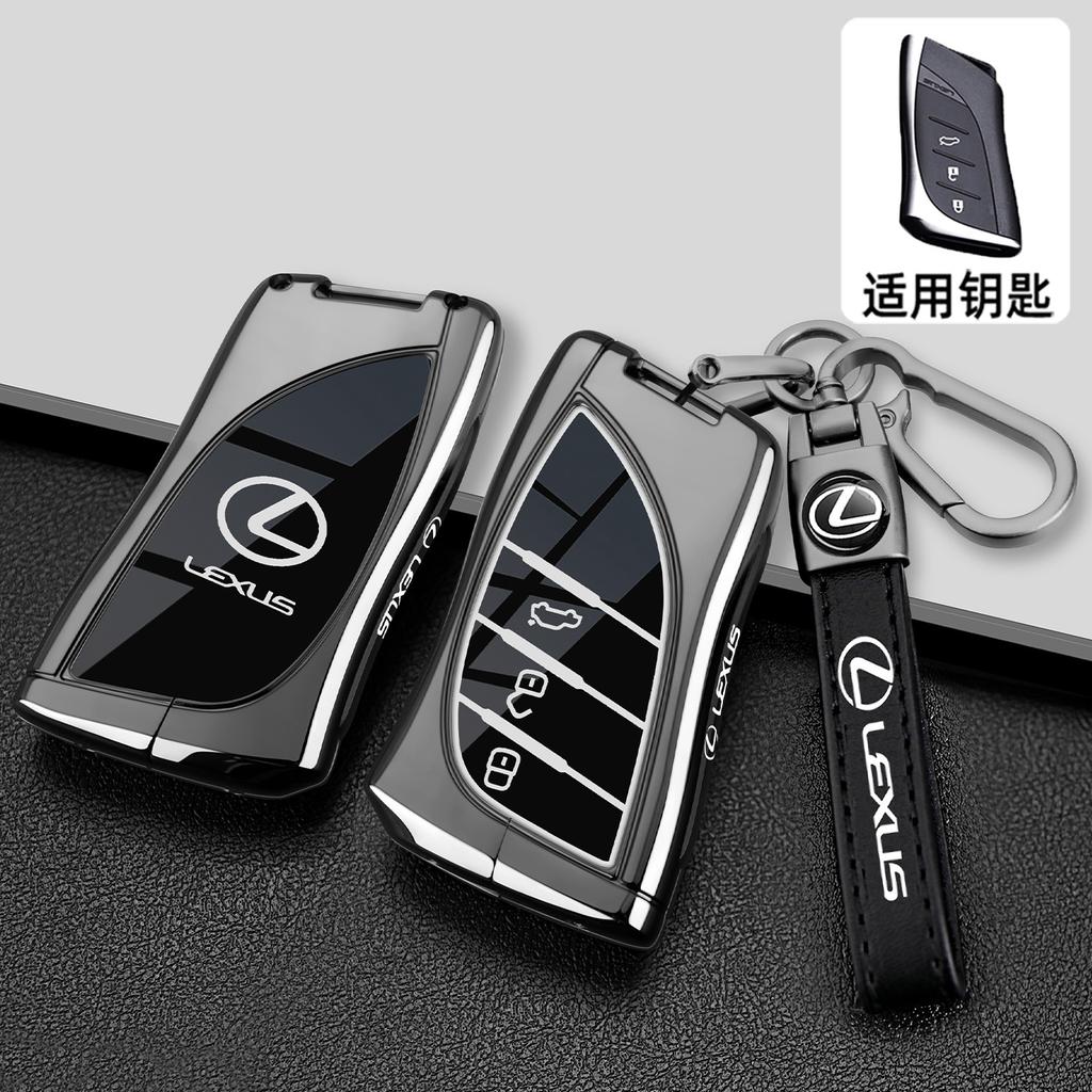 Autoschlüsselgehäuseabdeckung für Lexus RX350 NX300 Es300h Rx450h GS300 GX470 IS250 ES350 LX570 GX460 Nx300h Is300h Shell Fob Halter