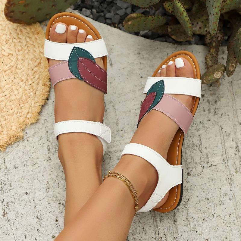 Large Size New Summer Sandals Women's Elegant Fashion Flat Casual Shoes Women's Non-slip Comfortable Women's Shoes