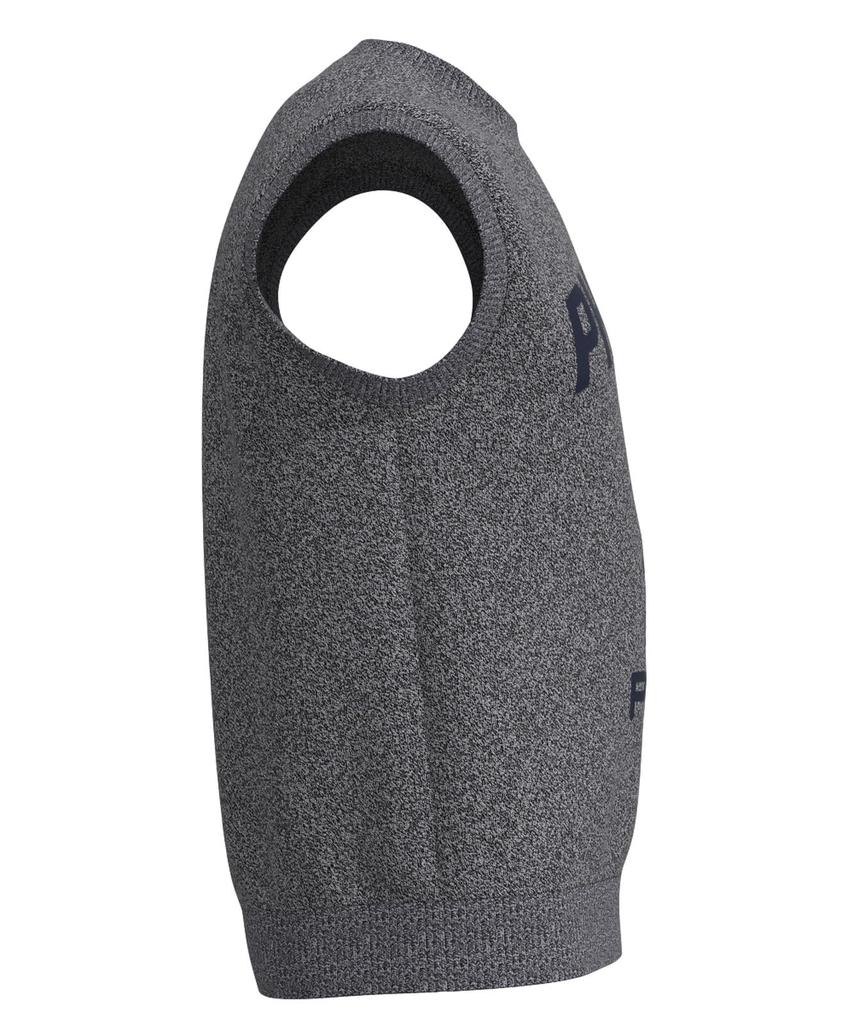 [Ping Apparel] Men's Lightweight Crew Neck Knit Vest (PHOENIX X Mr.PING Logo, Oversized)  Golf  621-3274801 022Light Top Gray M