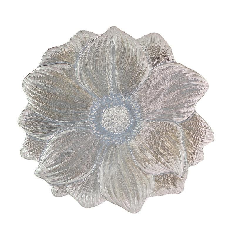 Lotus Dining Mat, Heat-resistant, Waterproof, Oil Proof, PVC Washable Insulation Mat, Hotel Restaurant Table Mat, Ins Wind