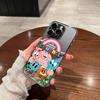 Die erstaunliche Welt von Gumball Hülle für IPhone 17 16 15 14 13 12 Mini 11 Mini Pro Max Transparente Silikonhülle