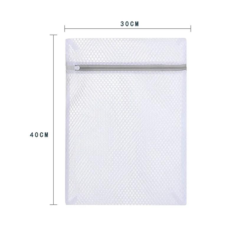 1/2/4/5/10Pcs Mesh Laundry Bags Durable Honeycomb Mesh Laundry Organizer Bags Reusable Washing Machines Bag