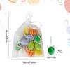Easter Small Eggs 12X Toy Easter Eggs Colorful Decorations Reusable Spring Holiday Scene Props Seasonal Table Eggs Decors For