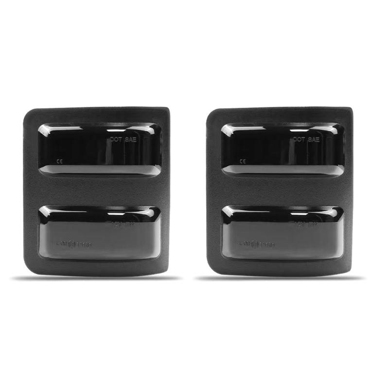 

1 Pair LED Side Marker Turn Signal Light for F250 F350 Super Duty Smoked Lens Sequential Running Light
