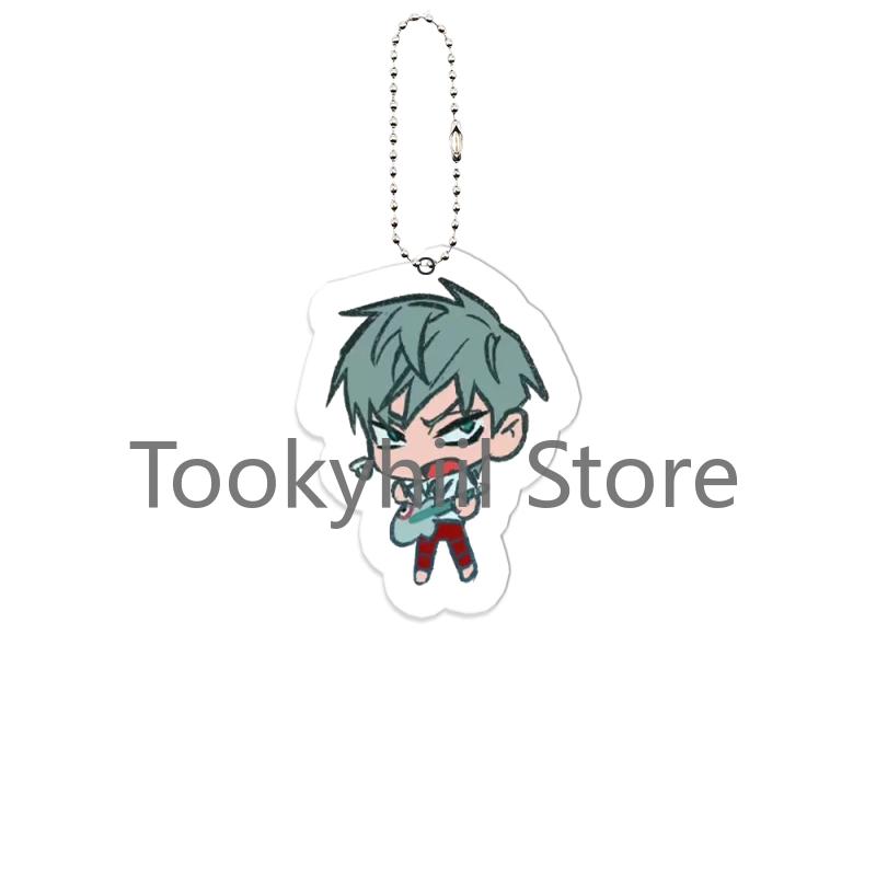 Alien Stage Acrylic Keychain Anime Sua Mizi Luka Till Ivan Anime Cartoon Hyuna Key Ring Exquisite Backpack Pendant Festival Gift