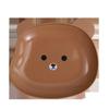 Baizi En Cartoon Bear Bone Dish and Snack Plate Set