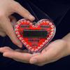 Kit di Saldatura LED RGB a Forma di Cuore per Appassionati del Fai-da-te, Set Elettronico Educativo per Studenti e Regalo Creativo
