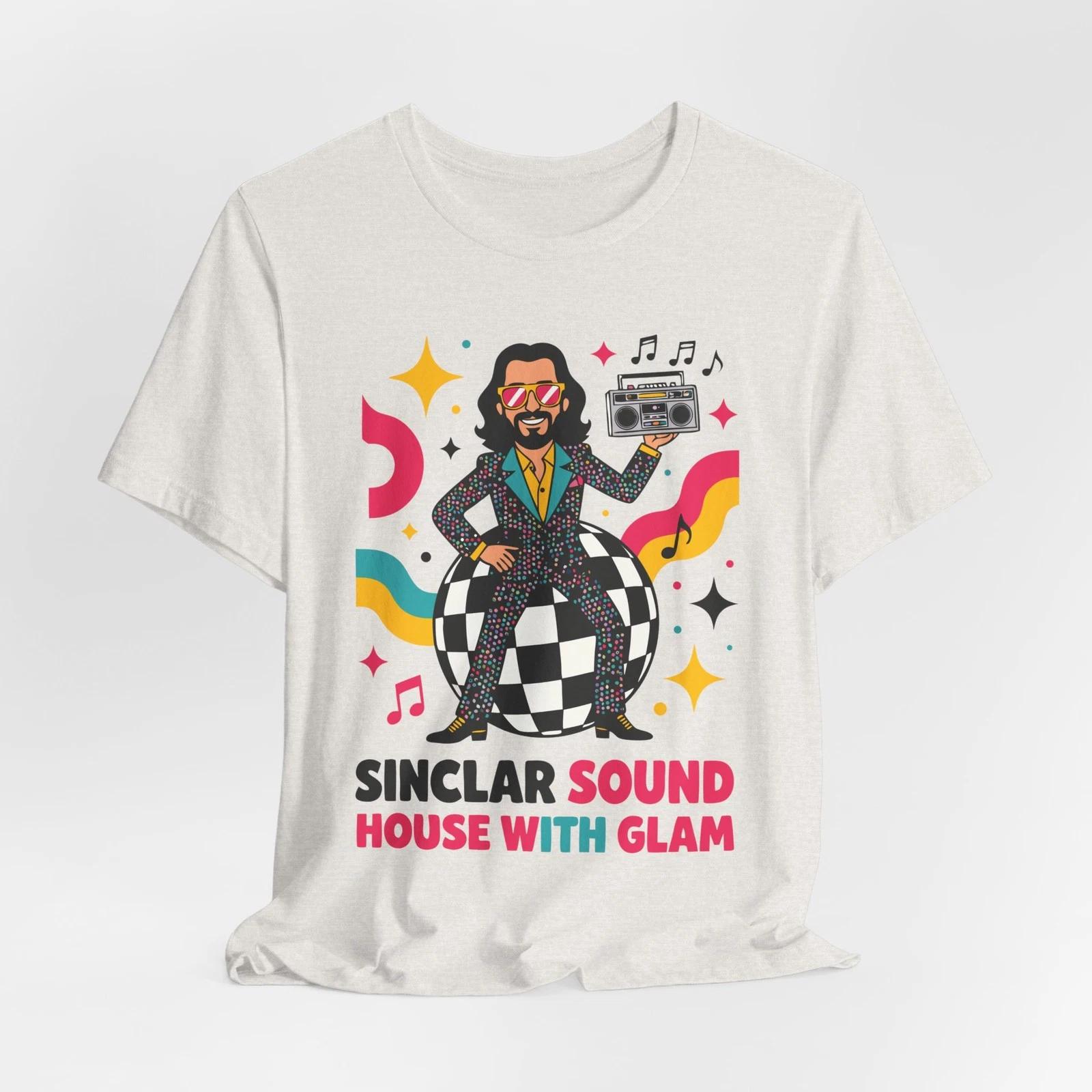

Bob Sinclar Disco Vibes Tee – Retro-Inspired Unisex Shirt for Bold Style 4XL