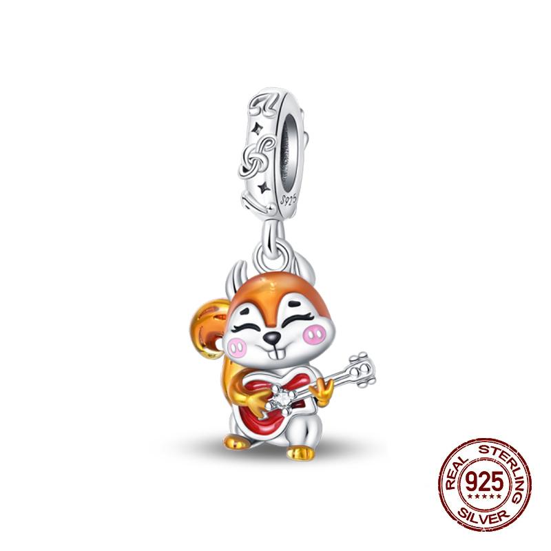 Autumn New Copper Brown Maple Leaf Pumpkin Bee Charms Bead Fit 3Mmoriginal Bracelets Diy Jewelry Warm Gift