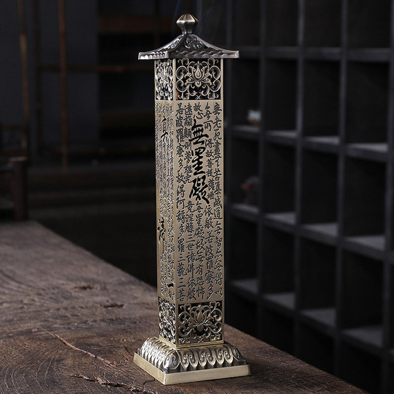 Burner Holder Decorative Censer Figurines Sculpture Desktop Office Fragrances Centerpieces Birthday