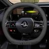 ZAJ3 Leder Auto Lenkradabdeckung Für Renault Austral e-tech Hybrid 2022-2026 Auto Lenkrad Renault Austral Zubehör