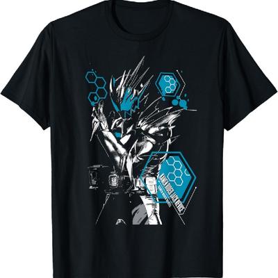 Kamen Rider Jack Revice T-Shirt Unisex-Adults Black Small Modern Casual T-Shirt