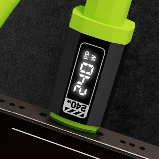 240W Data Cable Soft Silicone Flexible Charging Cable with E-Marker Chip 480Mbps High-Speed Data Transfer Charging Cord