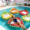 Fruit Floating Bed Floating Water Hammock Float Lounger Water Inflatable Floating Bed Chair