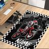 Tappeto Stampato Moto da Fuoristrada con Nome Personalizzato, per Sedia da Ufficio Soggiorno Camera da Letto Cucina Decorazioni Regali.