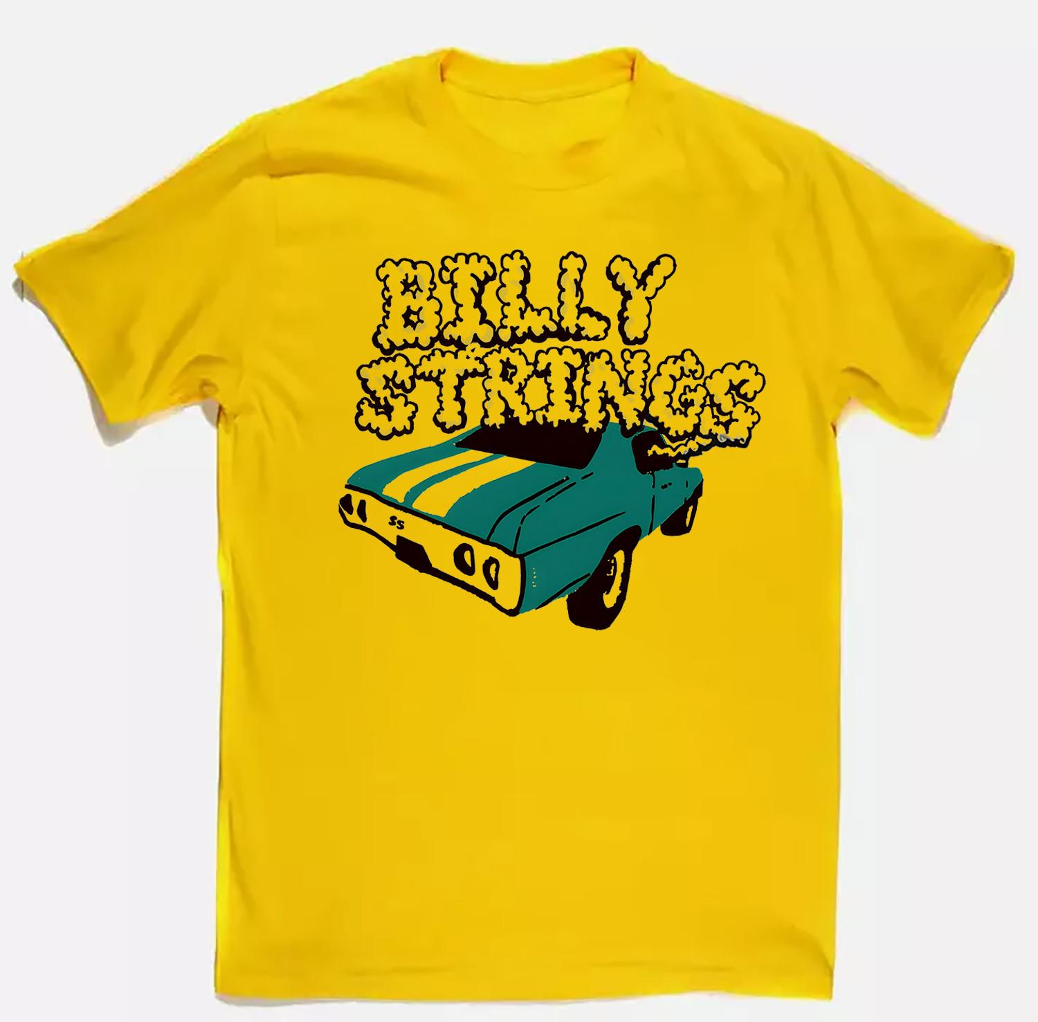 Billy Strings 2026 Winter Tour North Carolina Yellow T Shirt Full Size S-5XL XL