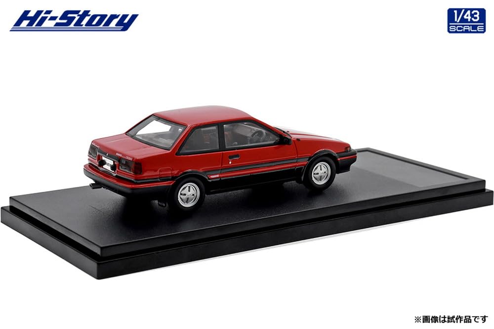 Hi Story Toyota Sprinter Trueno GT APEX High Flash Two Tone Finished Product 1/43 2-door (1983)