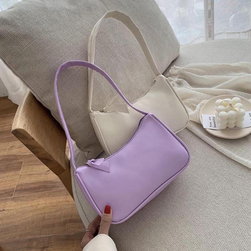 Vintage Retro Totes Handbag Leather Small Subaxillary Bag Mini Shoulder Bags