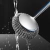Professional Stainless Steel Scrub Cleaning Brush with Comfortable Handle