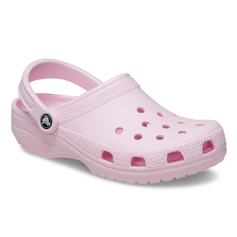 Crocs Classic clog EVA beach shoes outdoor toe slippers hole shoes women's milk powder