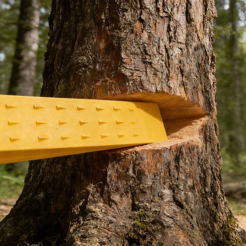 Tree Felling Wedges For Chainsaw Wood Cutting 5.5in/8in/10in Outdoor Forestry Tool For Professional Loggers Arborists