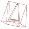 3 Geometric Candle Holder Metal Tea light Decor Candlestick