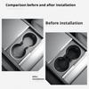 Cup Holder for Tesla Model Y Juniper 2025 Center Console Storage Box Armrest Organiser Non-slip Insert Phone Holder Accessories