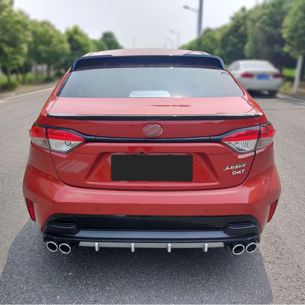 Spoiler Diffusore Posteriore Sportivo per Toyota Corolla Levin 2019-2024 (Versione USA)