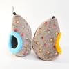 Pet Accessories Warm Egg-Shaped Bird Nest Thickened Fleece Hanging Bird Nest Cozy Breathable Plush Birds House Autumn Winter