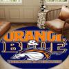 Denver Broncos Round Mat, Anti-slip Circle Carpet Chair Rug For livingroom,Bedroom, Doormat Home Decor Gift Christmas Gifts