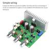 TDA7265 2.0 Channel HiFi Amplifier Board 12-15V Double Channel Amplifier 4558 Preamplifier Amplifier Module