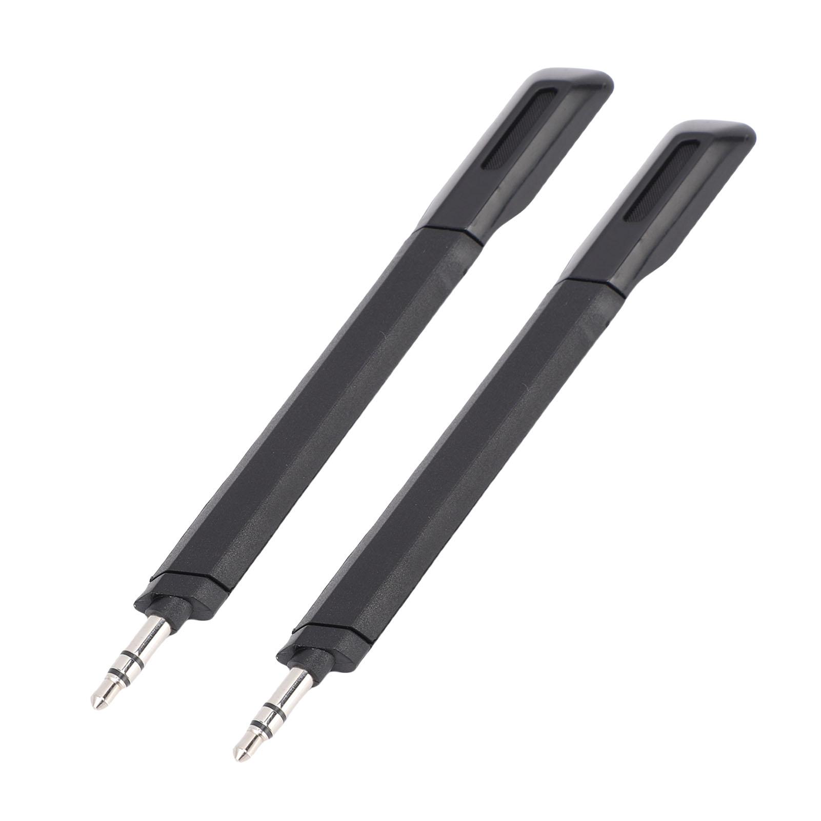 

2 шт. Микрофоны для беспроводной игровой гарнитуры Logitech G733 Lightspeed, 3,5 мм, съемные микрофоны с шумоподавлением