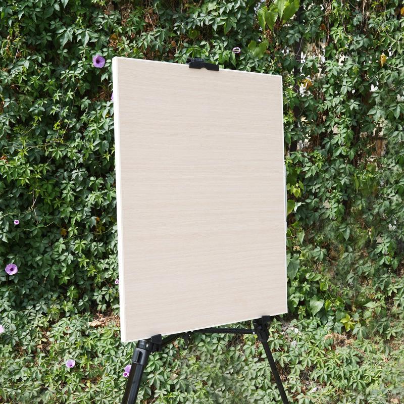 8K4 Sketch Drawing Board with Wooden Handle and Solid Mahogany Edge - Ideal for Quick Sketches and Studio Art.