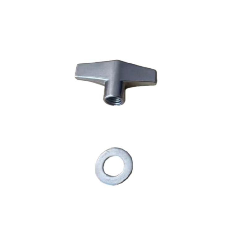 Safety Friendly Zinc Alloy Solid Butterfly Drum Nut Knob Recyclable Material Secure Locking Sustainable Music Gear