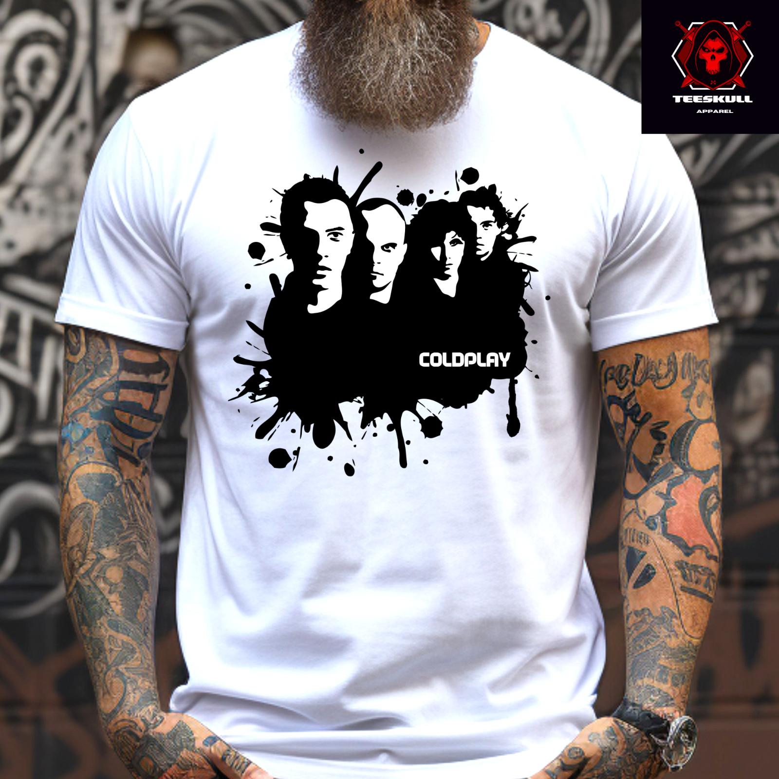 26 Coldplay Pop Rock Band Tee Unisex Heavy Cotton T-SHIRT S-3XL Unisex T-Shirt XXXL