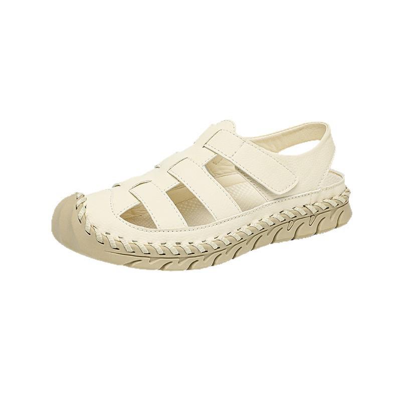 Women's & Men's Large Hollow Out Closed Toe Casual Beach Sandals