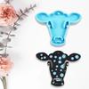 Handmade Animal for Head for Key Chain Decoration Resin Casting Mold DIY Crafts