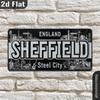 Retro Metal Aluminum Signs for Garage Yard Garden Cafe Bar Decor