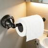 Strong Copper Tissue Paper Holder Retro Style Black Bronze Simple Mounts Tissue Bracket for Homes Easy Setups Decors