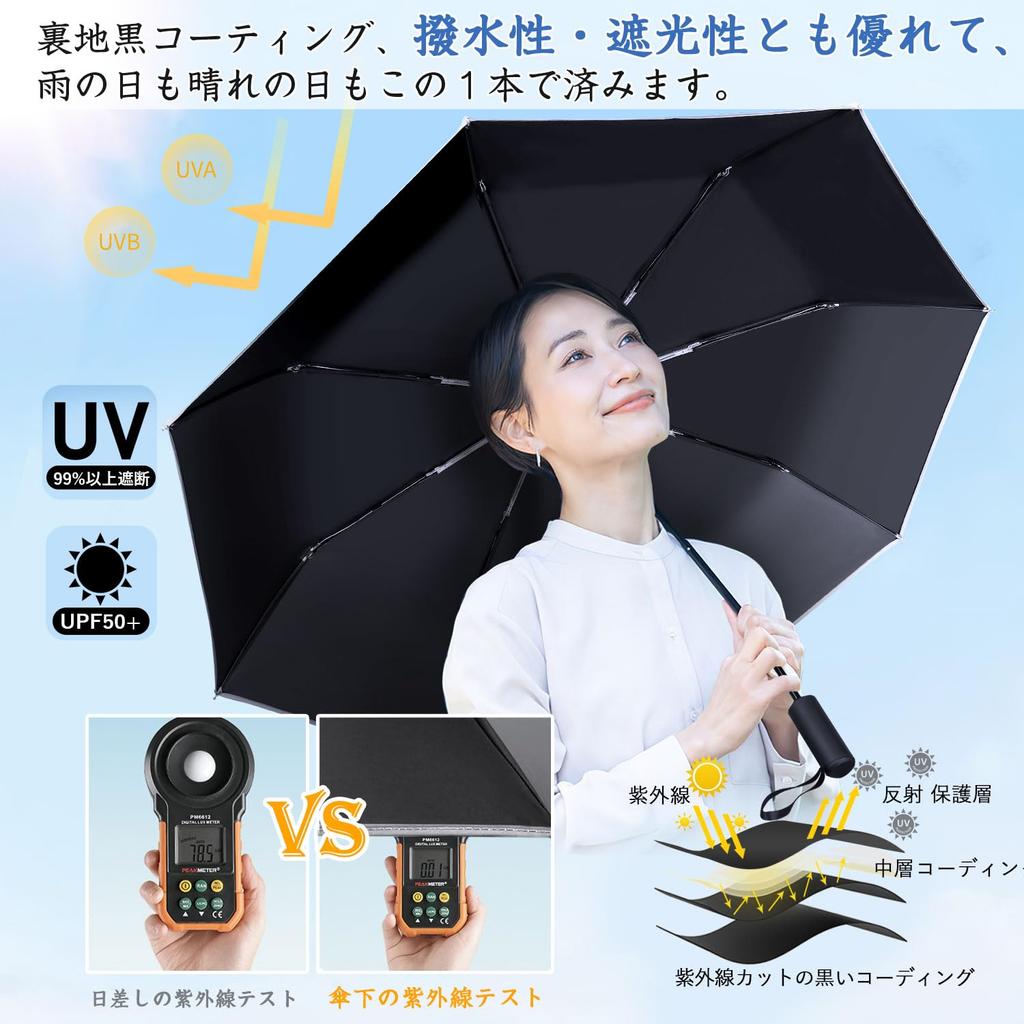 Folding automatic opening and large heavy UV reflective folding rainy season typhoon foldable umbrella, one-touch, closing, size, windproof, rain,
