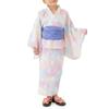 Miffy Kids Yukata Set for Camisole Heiko Obi Miffy [chil2] Girls, 2-Way 3-Piece Set Sundress, Dress, One-Piece Dress, (Sash), 100% Cotton, All-Over