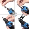 HYCDIYTS Hand Riveter Set, Rivets, Hand Nutter, Rivet Tool, Two-Handed Rivet Tool, Compatible with M3, M4, M5, M6, M8, M10, M12, Etc., Rivet Tool, DIY