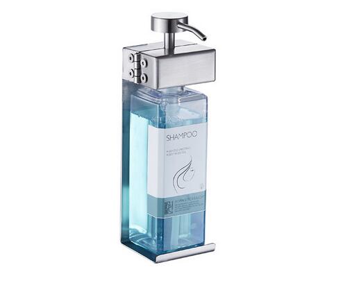 Luxury Hotel Bathroom Wall Mount Liquid 304 Stainless Steel Shampoo and Conditioner Dispenser 3 in 1 Hotel Soap Dispenser