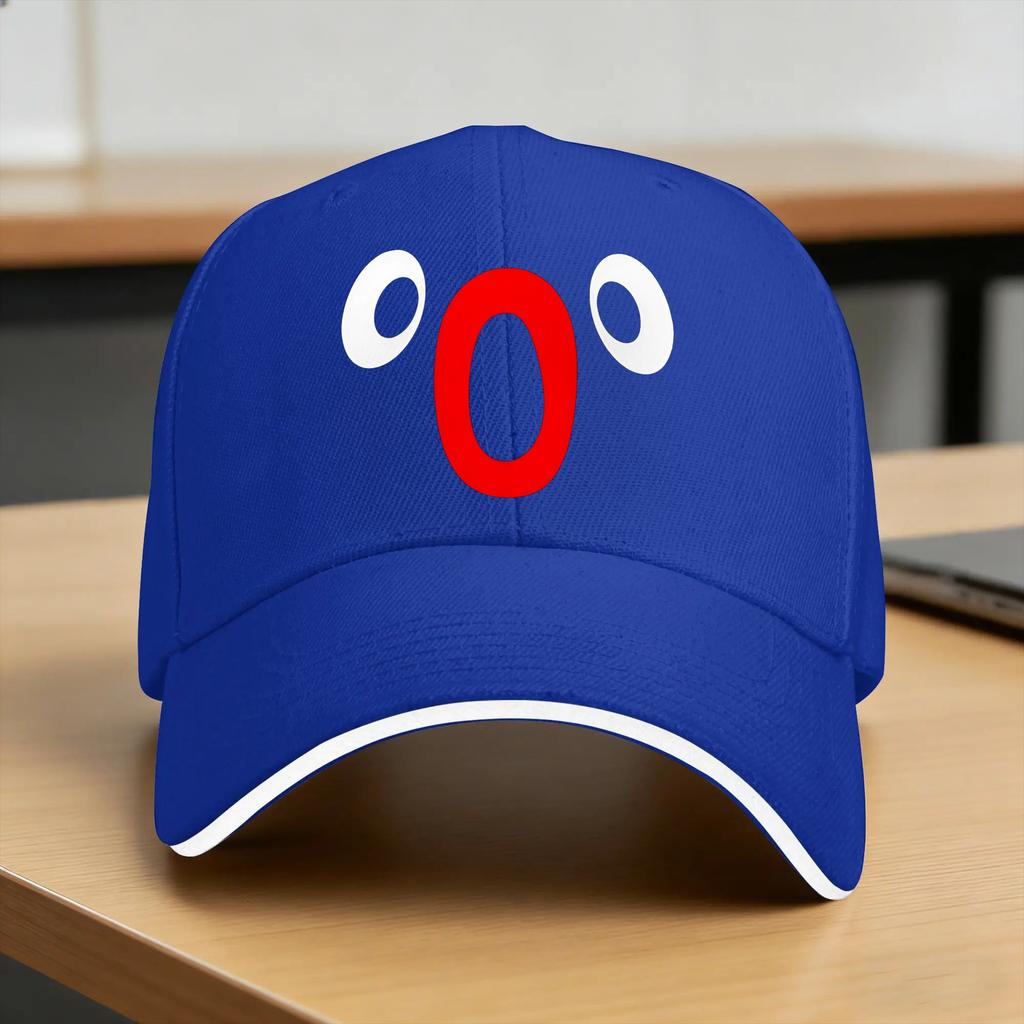 Pingu Face Sun Baseball Cap Spring Trendy Trucker Hat For FeUnisex Unisex Hunting Camping Baseball Caps
