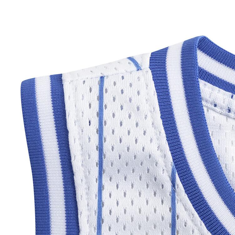 Jordan Sleeveless Breathable Skin-Friendly Tank Top White Blue Stripes Youth Kids Tops FV3168-101