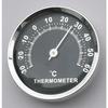 Mini termometro per auto da 58 mm con display analogico meccanico della temperatura con adesivo in pasta