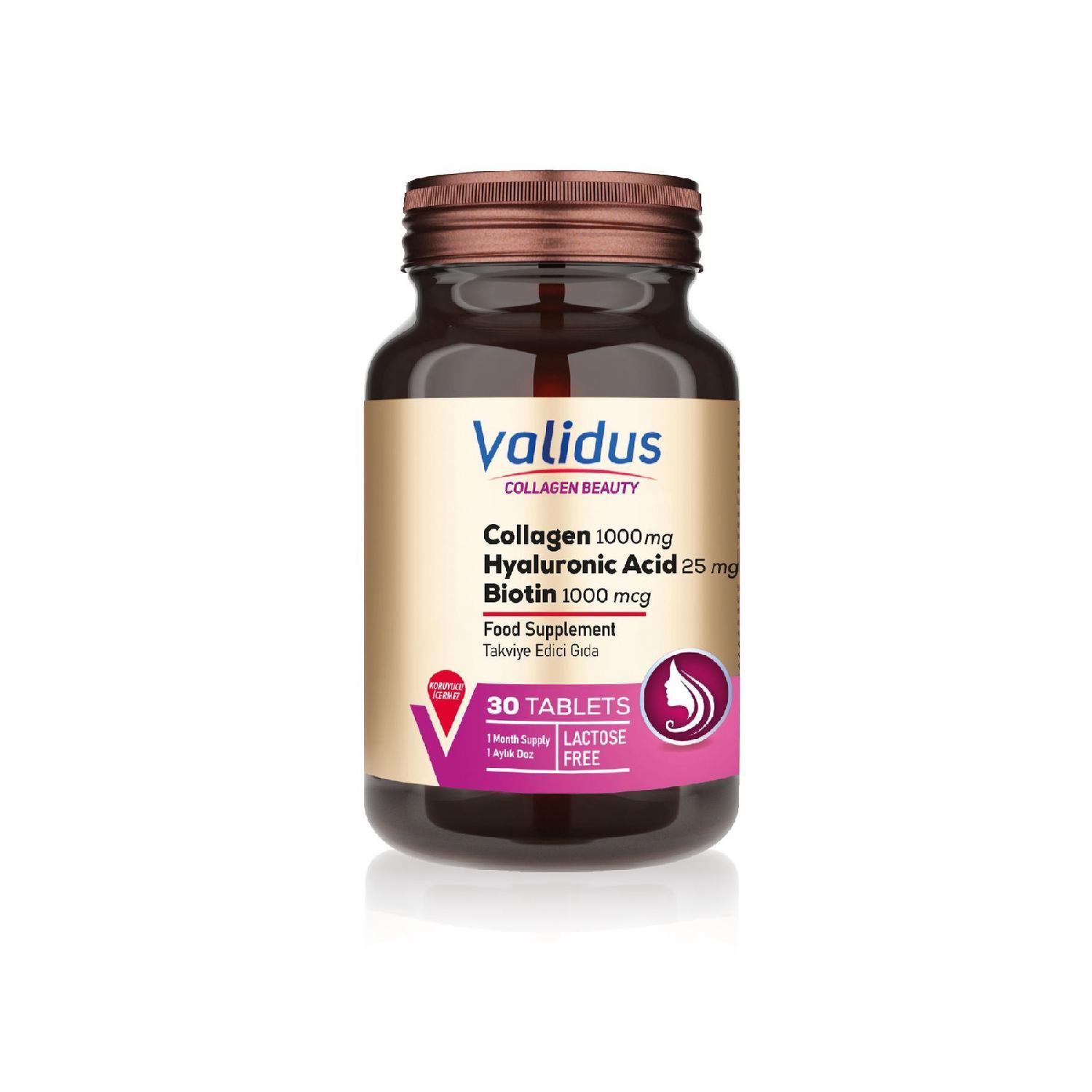 

Collagen 1000 Mg Resveratrol Hyaluronic Acid 30 Tablets