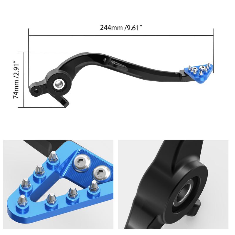 2024-2025 For Husqvarna TE 300 TE 250 For KTM EXC 300EXC 250 XCW 300 GasGas EC 300 EC 250 Forged Shift Lever Brake Pedal Lever